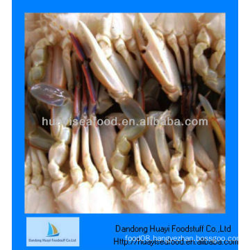 frozen whole round cut blue crab